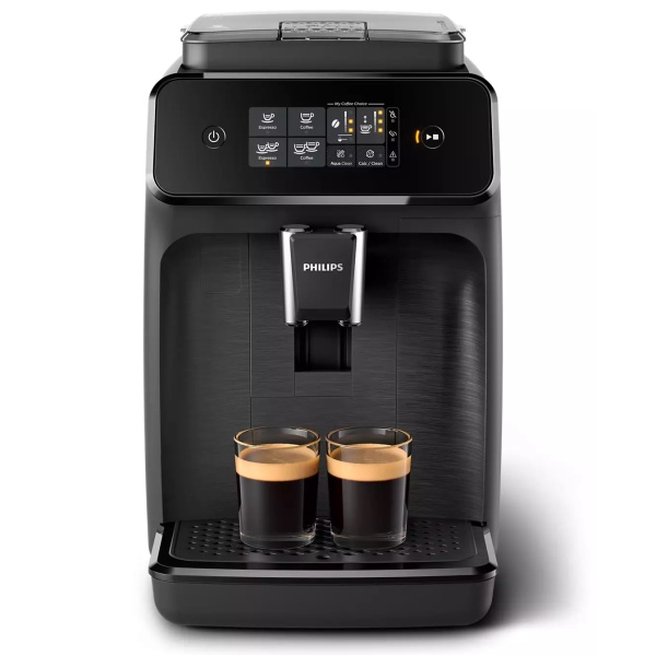 Espressor Philips Automat 15 Bar 2 Bauturi 12 Setari De Macinare Afisaj Tactil Rezervor 1.8L Setare Eco 1500W Negru EP1200 41503914